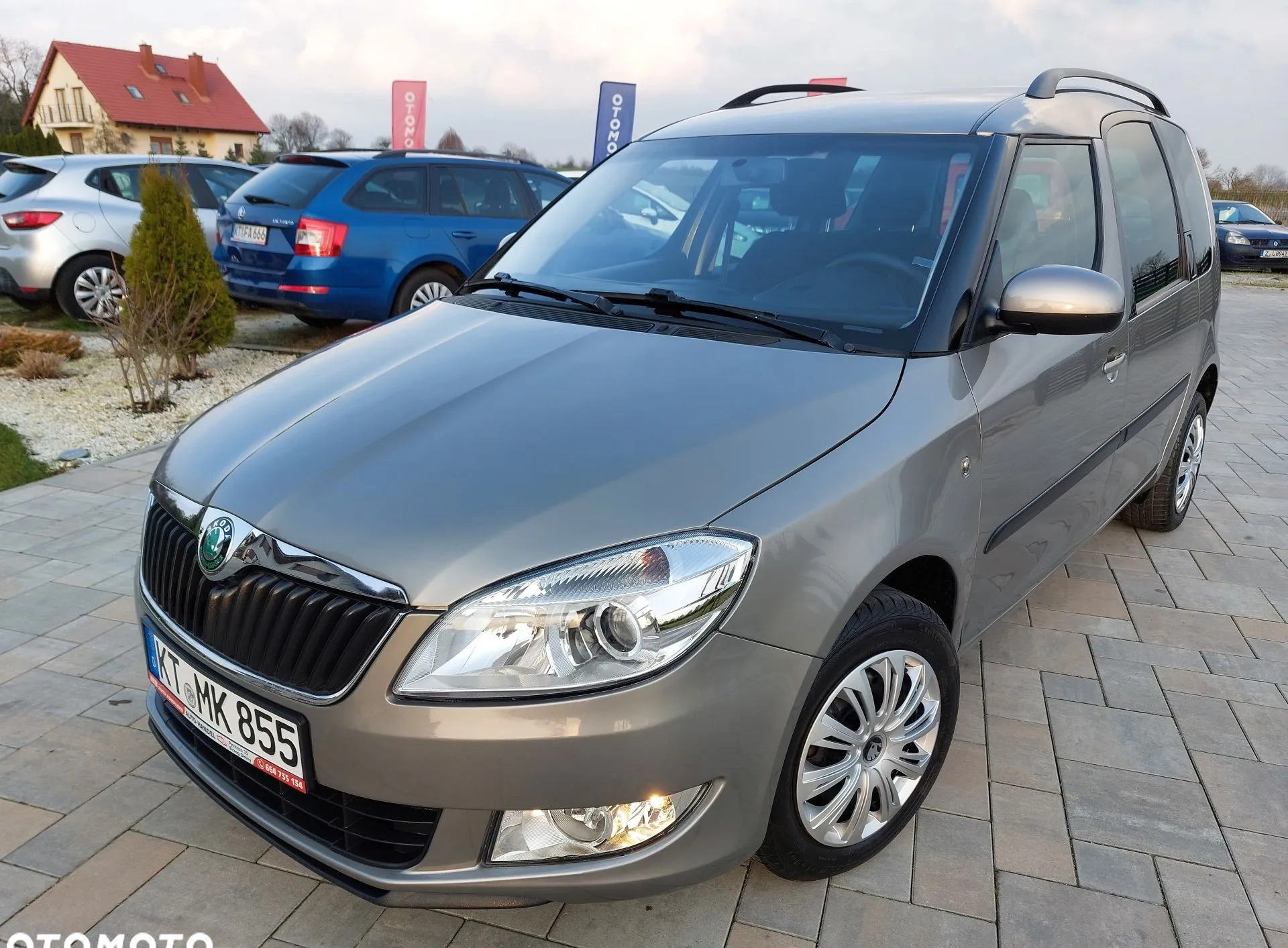 Skoda Roomster cena 19999 przebieg: 119000, rok produkcji 2012 z Maków Mazowiecki małe 781